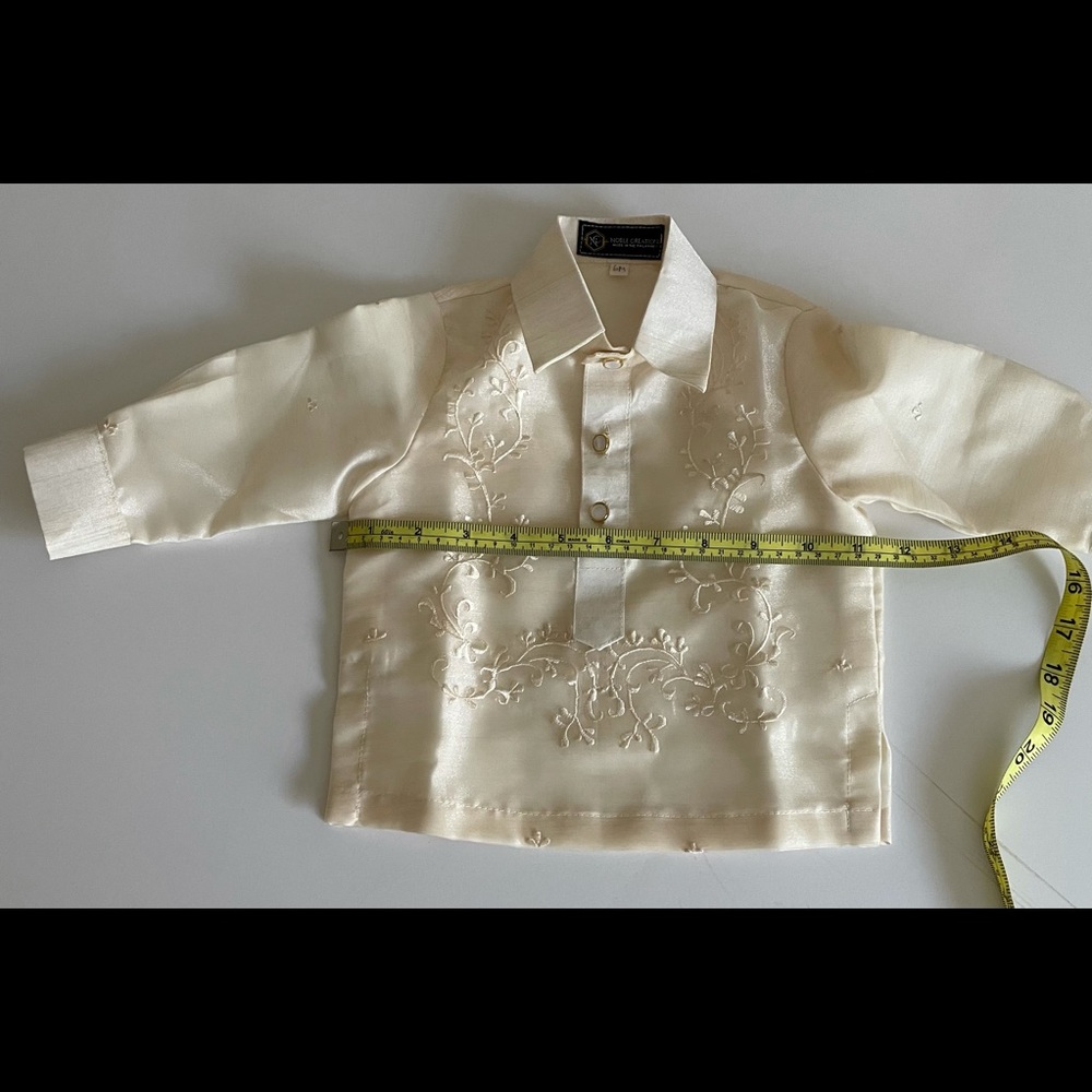 Filipino baby dress shirt